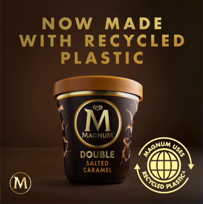 Magnum launches new tubs made using certified circular polypropylene from SABIC’s TRUCIRCLE portfolio