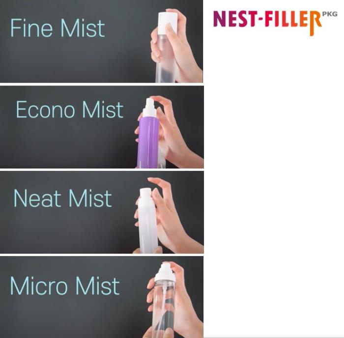 The Fine Mist, Micro Mist, Econo Mist and Neat Mist